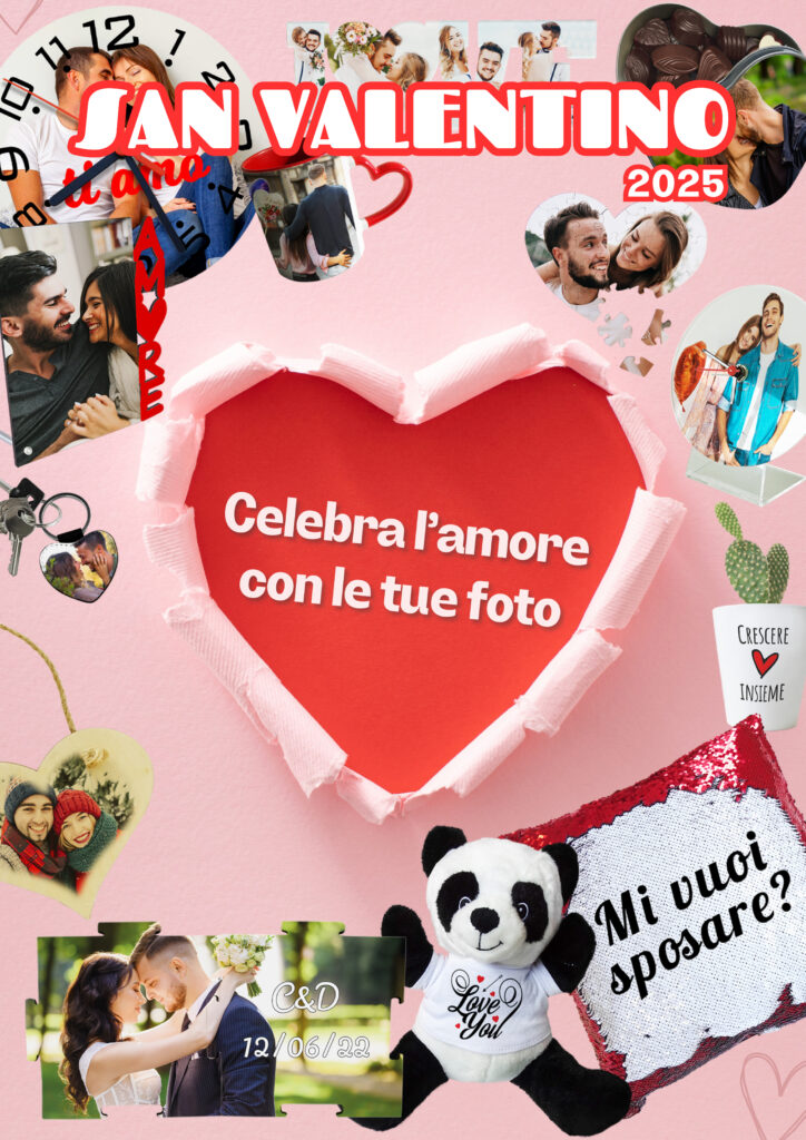 Copia di Volantino San Valentino Promozione Sconti Cuore Carta S